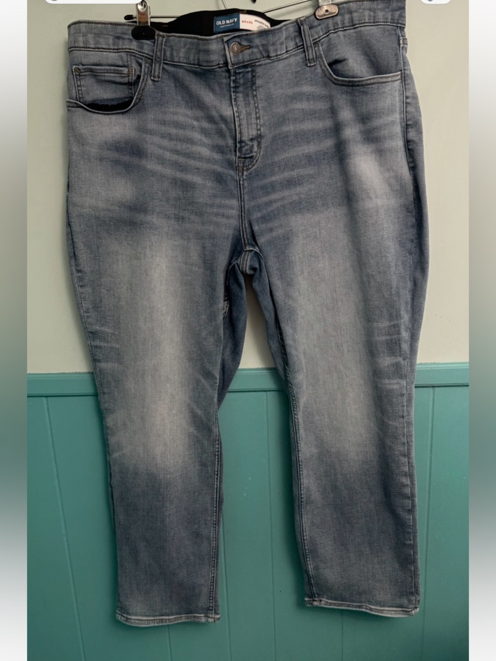Old Navy Light Blue Men's Relaxed Jeans size 44/30 Athletic Taper Cut